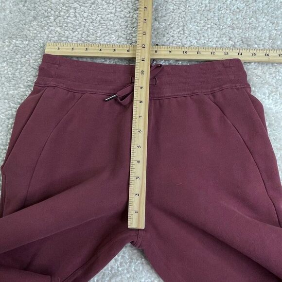 Lululemon Scuba High Rise Jogger Sweatpants Smokey Red 6 - Picture 9 of 12